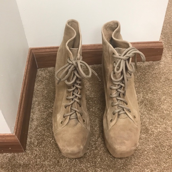 Jeffrey Campbell platform booties - Picture 2 of 3